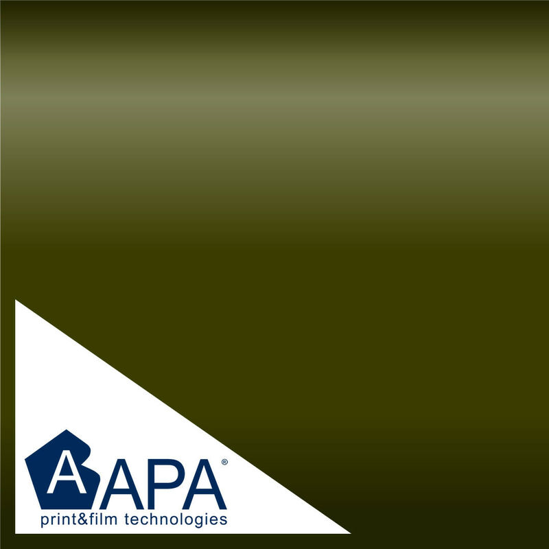 Image of Pellicola adesiva combat green opaca apa made in Italy car wrapping h152 Misura - 152cm x 300cm
