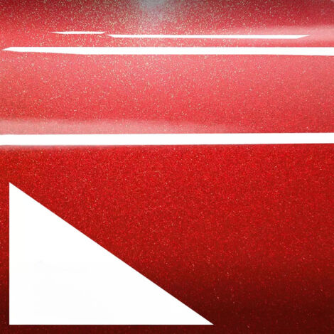 Pellicola adesiva metallizzato lucido candy fire red APA made in Italy car wrapping h150 Misura - 150cm x 5 Mt