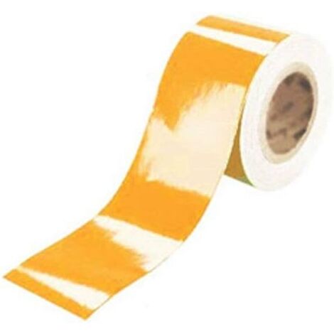 Pellicola adesiva riflettente scotchlite 3M™ serie 580 colore arancio - Larghezza: 200mm(Per ambulanza) - Lunghezza: 1 metro