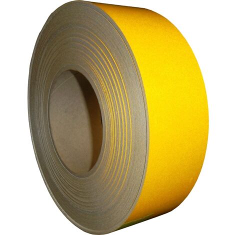 Nastro Adesivo Retroriflettente Giallo - 25 Metri X 5cm, Catarifrangente Per Veicoli E Garage - Foto 2