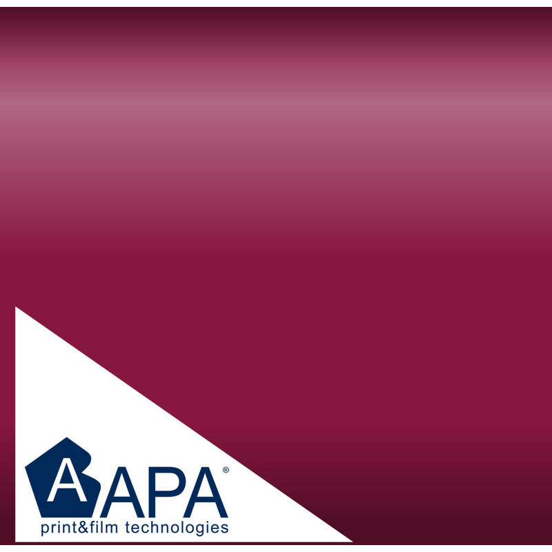 Image of Pellicola adesiva ultraOpaco velluto burgundy apa made in Italy car wrapping h145 Misura - 145cm x 300cm