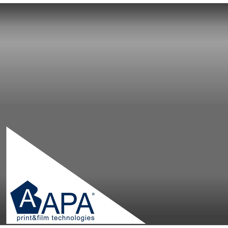 Image of Pellicola adesiva ultraOpaco velluto grey apa made in Italy car wrapping h145 Misura - 145cm x 100cm