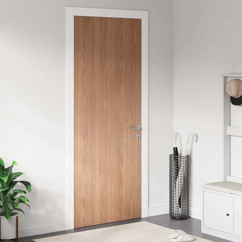 Pellicole Autoadesive Mobili 2 pz Rovere Chiaro 500x90 cm pvc - Vidaxl