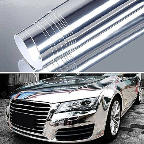 Pellicola adesiva lucido perlescente bianco APA made in Italy car wrapping  h152 Misura - 152cm x 100cm