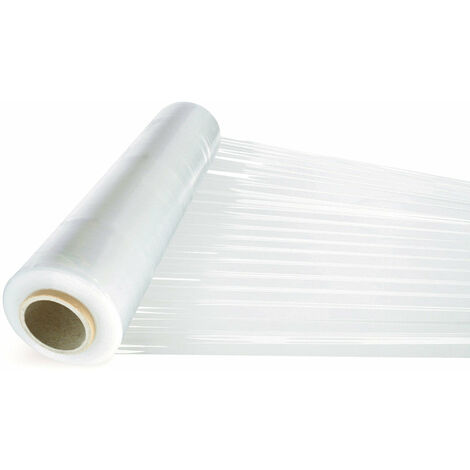 Pellicola Film estensibile manuale 300m pellicola 2,4 kg H500 mm Trasparente