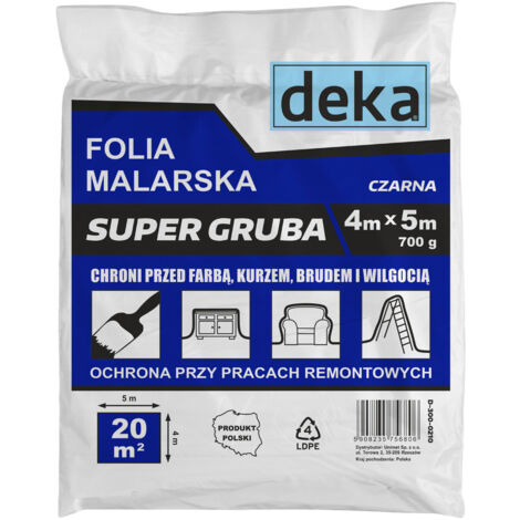 Pellicola per pittura nera super spessa 45M 700G - D-300-0210