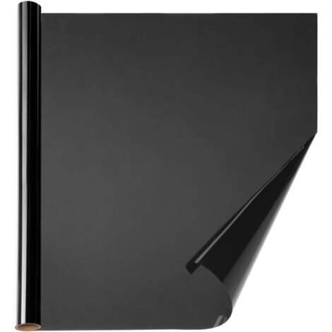 pellicola per vetri "linea privacy" nero oscurante - 75x160 cm.