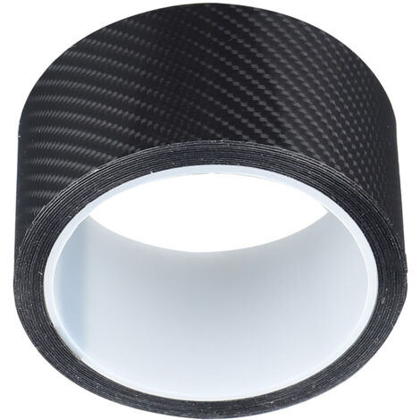 Pellicola protettiva in fibra di carbonio nera 5 cm x 3 m - Adesivo antigraffio