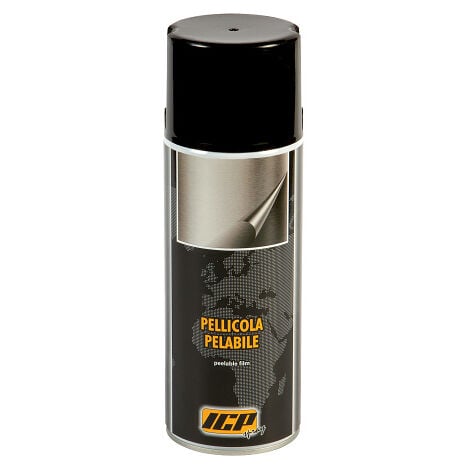 Pellicola spray removibile pelabile LTF ICP00134LP rivestimento protettivo - 400 ml - sovraverniciabile - bianco lucido