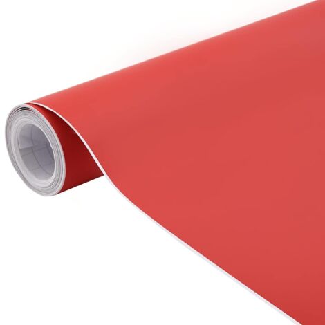 Pellicole per Auto 2pz Rosso Opaco 100x150cm + 50x150cm vidaXL