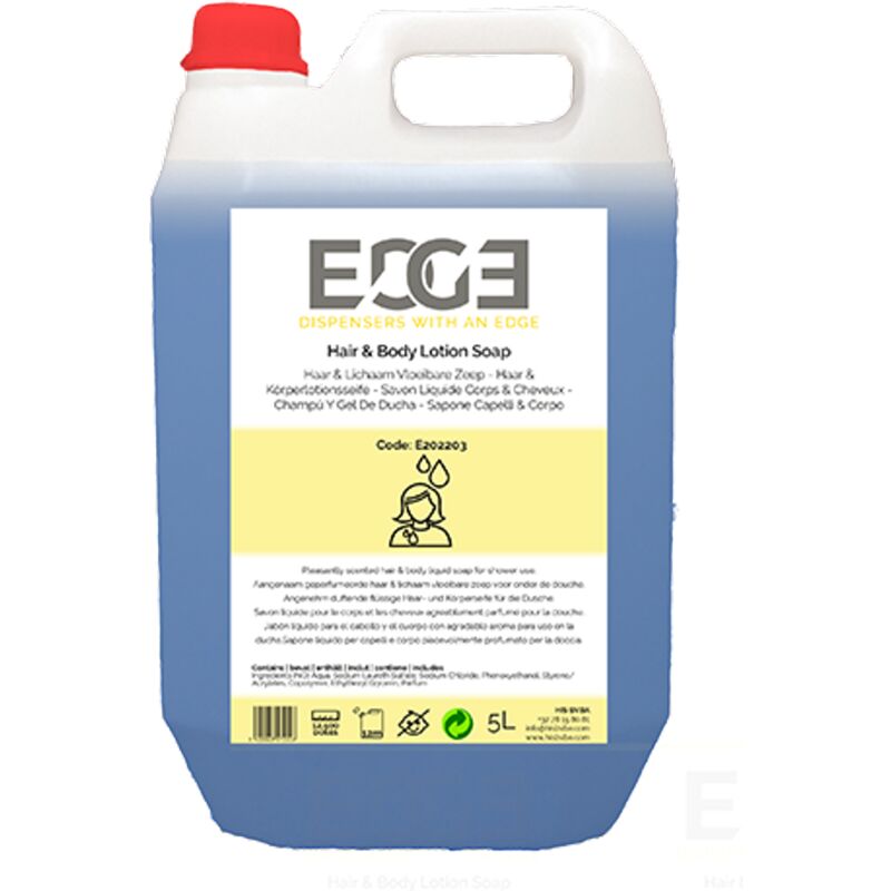 

Jabón Cuerpo y Cabello Edge 5000ml