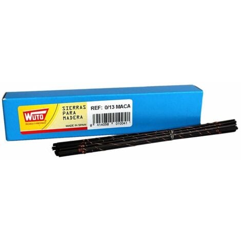 MIBRICOTIENDA wuto pelos segueta 13 cm madera nº 5 la gruesa