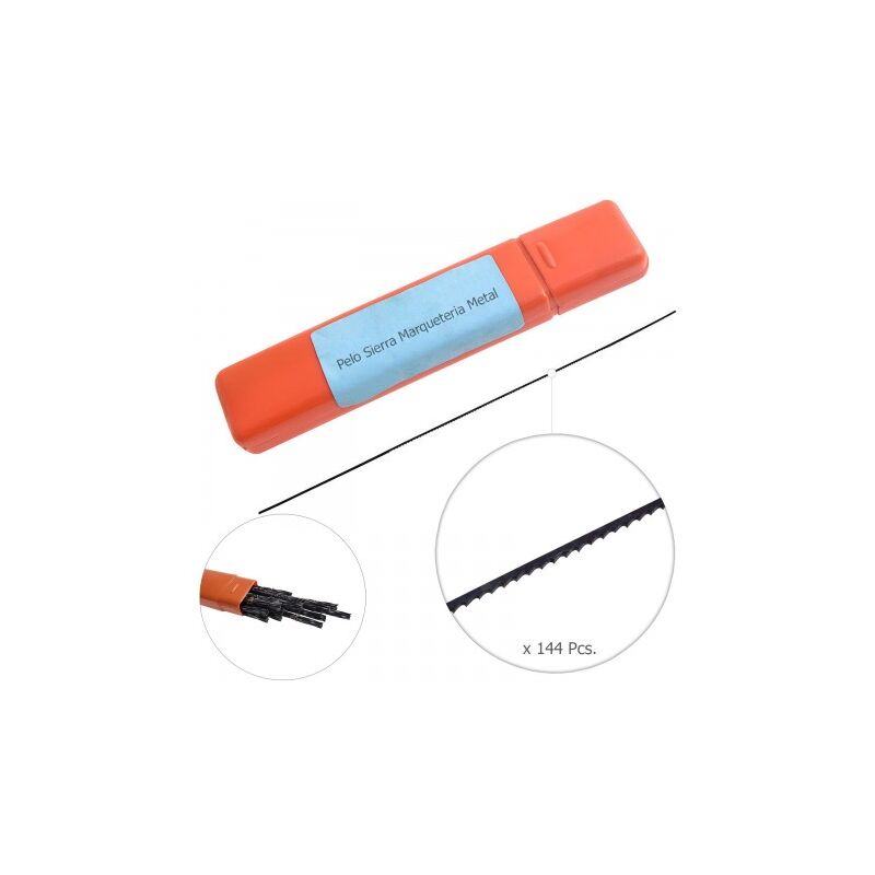 

Pelo sierra marqueteria metal 5-13 (estuche 144 pzas.)