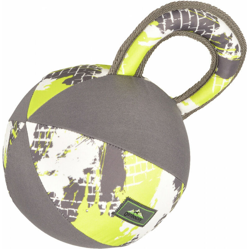 

Pelota con asa de 30 cm para perros.