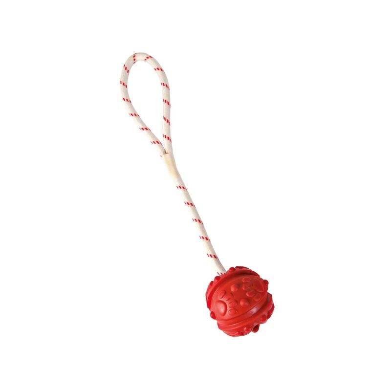 

Pelota c/Cuerda Caucho, Flotante, ø7 cm, 35 cm - Trixie
