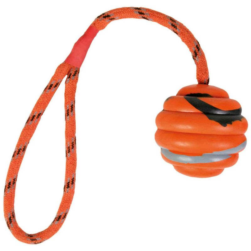 

Pelota con Cuerda Pesada, Caucho Nat., ø6cm, 30cm - Trixie
