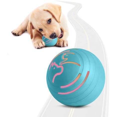 Pelota de juguete S215, pelota interactiva para perros con función de vibración, luz LED de colores, 4 modos, se mueve de forma independiente, para perros pequeños y medianos, TPU resistente, 5,6 cm (