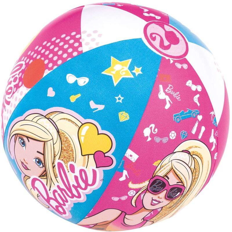 Pelota De Playa Hinchable Bestway Barbie 51 Cm