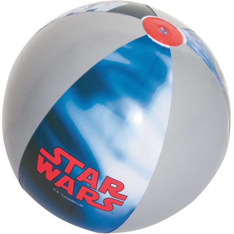 Bestway - Pelota De Playa Hinchable Star Wars 61 Cm - Multicolor