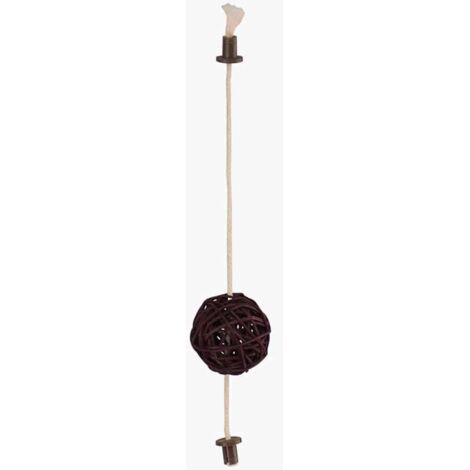 Pelota de ratán de juguete de repuesto para muebles Vesper - Marrón