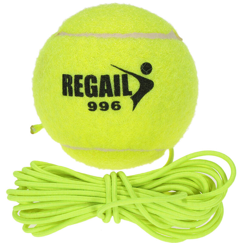 

Pelota de tenis del entrenamiento del perro de la pelota de tenis de la fibra de lana sintetica del caucho natural con la secuencia