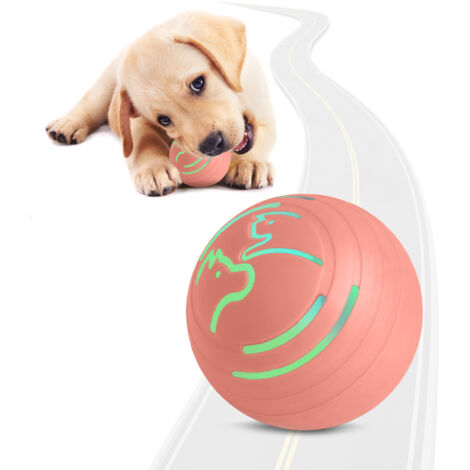 Pelota interactiva vibratoria para perros con luz de colores – 4 modos, TPU resistente, 5,6 cm (2,2 pulgadas), automática y recargable