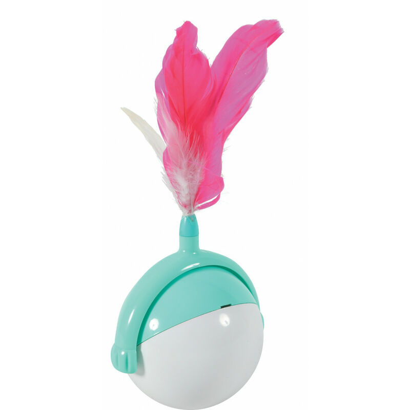 

Animallparadise - pelota mecánica de juguete que se balancea. ø 8 cm. para gatos
