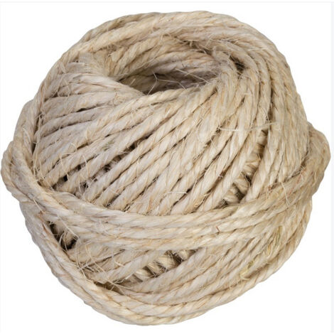 PELOTE 150M SISAL 0.6/2. S/FIL DIAM 2.5MM 150M LA CORDELINE 553