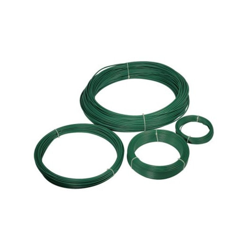 Fil de fer plastifié en bobine 2,7 mm x 100 mètres