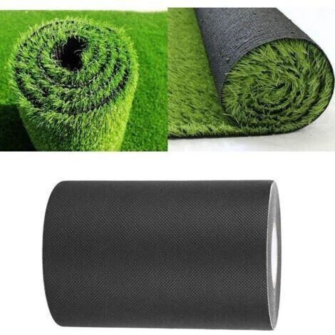 Pelouse Artificielle Ruban de Jonction pour Gazon Artificiel Adhsif Gazon Synthtique Exterieur de Pelouse Couture Tapis Auto-adhsif de Bande de Couture de Gazon pour Balcon Jardin 150mm 10m