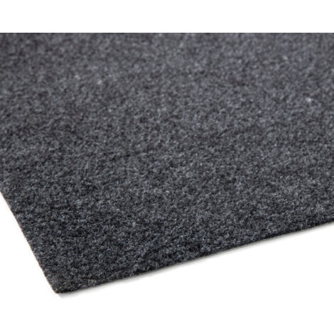 Pelouse synthétique Farbwunder Gris anthracite 100 x 1000 cm