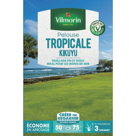 MULTITANKS Pelouse Tropicale - Kikuyu 500 G Vilmorin