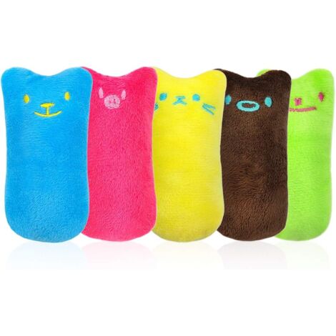 Peluche à l'herbe à chat, jouets pour chats, herbe à chat, accessoires pour animaux, jouet à mâcher pour chat