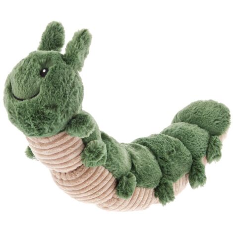 Peluche Bruco Ferribiella con squeaker e crackle per cani