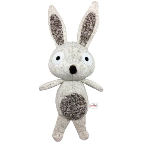 Peluche con effetto sonoro Linea Softy Coniglio per cani
