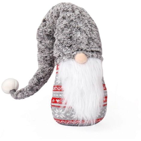 Peluche de Noël Gnomes sans Visage pour Poupée, Décoration Fête Maison