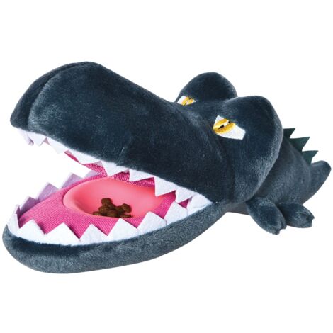Peluche distributrice de friandises - Odile le crocodile