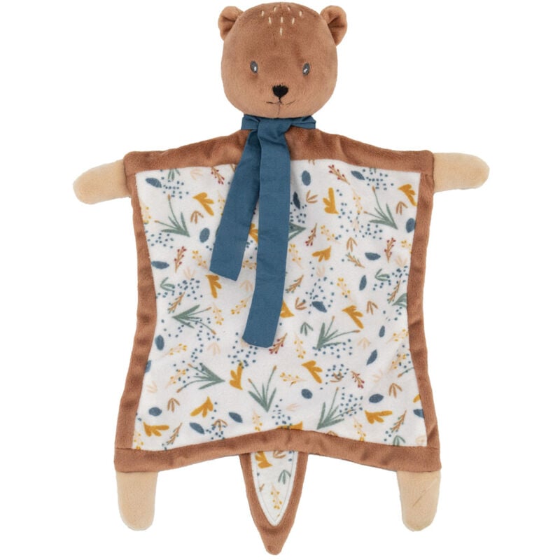 Domiva - Peluche doudou - Loutre Bleu 29 cm