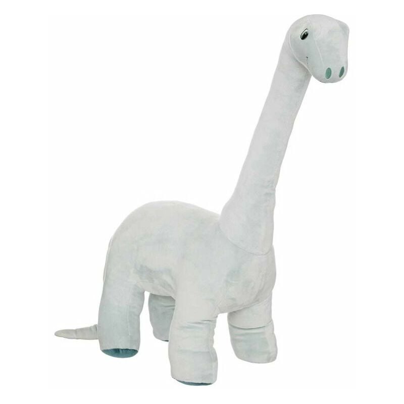 Peluche Enfant xl Dinosaure 90cm Bleu Clair