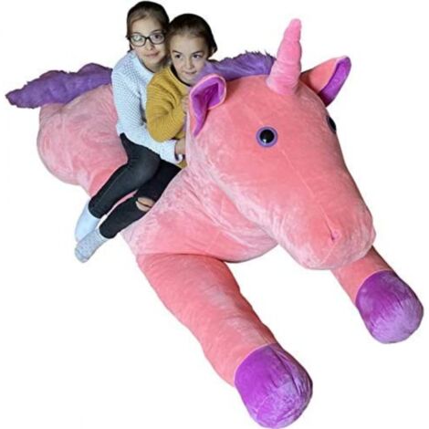 Peluche Géante Licorne - 220 cm