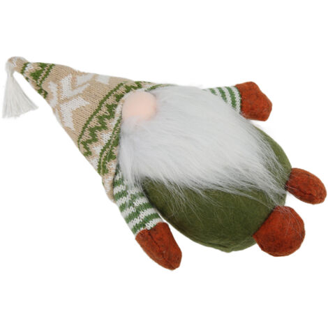 Peluche Gnome de Noël Décorative - Idée Cadeau pour Sapin ou Bureau