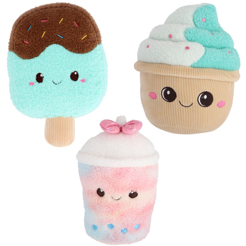 Peluche Ijs / Cupcake / Bubbletea, assortiti