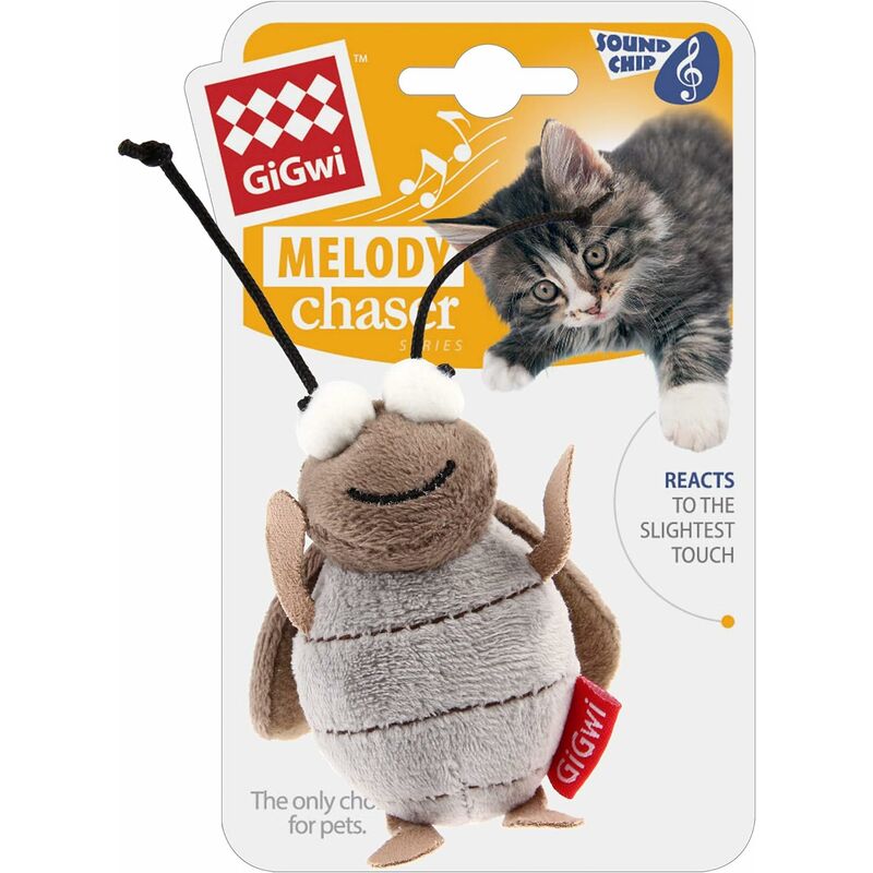 

Peluche interactivo para perros y gatos (Locust)