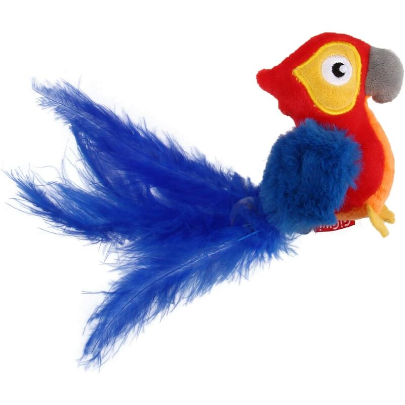 Peluche interattivo per cani e gatti (pappagallo