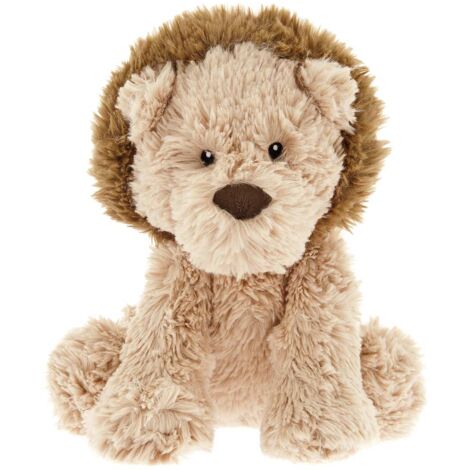 Peluche Leoncino Ferribiella con squeaker e crackle per cani