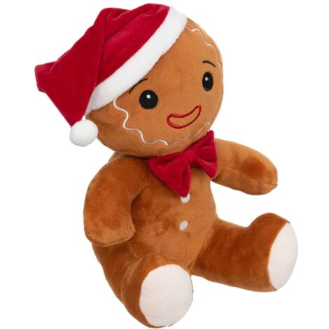 ATMOSPHERA CRÉATEUR D'INTÉRIEUR Peluche pain d'épice de Noël