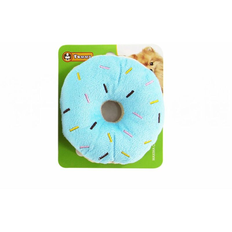 

Peluche para Perro con Forma de Donuts, 11 x 11 CM - Rosa