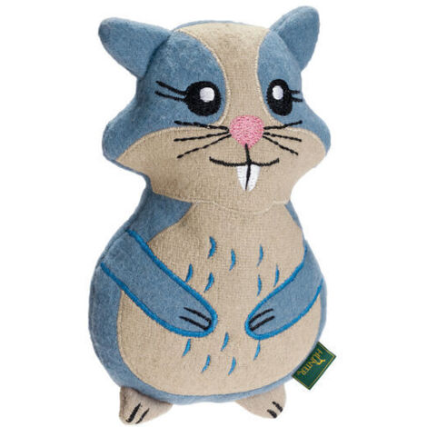 Peluche per cani Hunter Azzurro 100 % Riciclato Criceto