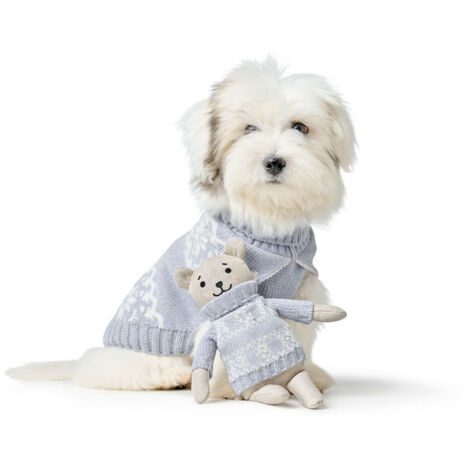 Peluche per cani Hunter BIRKA Grigio Poliestere Orso