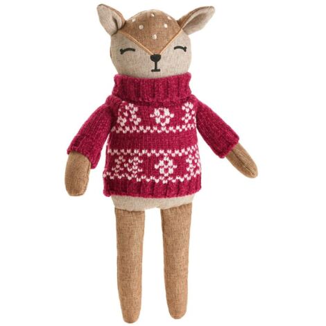 Peluche per cani Hunter Birka Marrone Poliestere Cervo